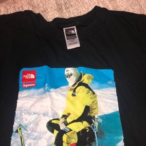 Supreme Mens TNF North Face Tee Sz XL Expedition